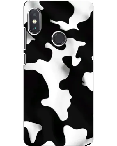 Чехол для Xiaomi Redmi Note 5 с картинкой «Черно-белое пятно»