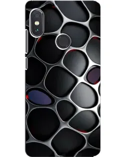 Чехол для Xiaomi Redmi Note 5 с картинкой «Объемная темная решетка» Чехол для Xiaomi Redmi Note 5 с картинкой «Объемная темная решетка»