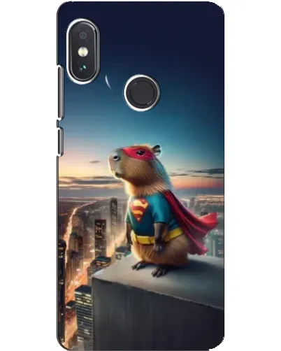 Чехол для Xiaomi Redmi Note 5 с картинкой «Капи-мен супергерой» Чехол для Xiaomi Redmi Note 5 с картинкой «Капи-мен супергерой»
