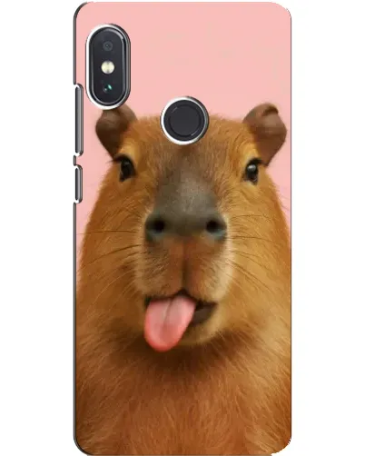Чехол для Xiaomi Redmi Note 5 с картинкой «Капибара с языком» Чехол для Xiaomi Redmi Note 5 с картинкой «Капибара с языком»