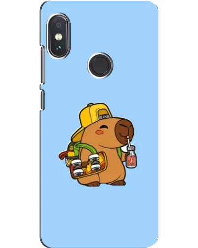Чехол для Xiaomi Redmi Note 5 с картинкой «Капибара на скейте» Чехол для Xiaomi Redmi Note 5 с картинкой «Капибара на скейте»