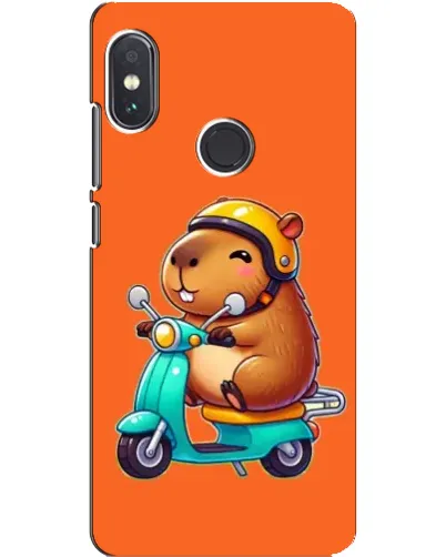 Чехол для Xiaomi Redmi Note 5 с картинкой «Капибара на скутере» Чехол для Xiaomi Redmi Note 5 с картинкой «Капибара на скутере»