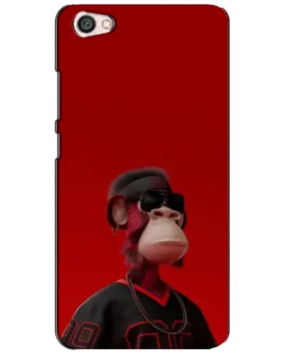 Чехол для Xiaomi Redmi Note 5A с картинкой «Bored Ape в красном»