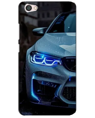 Чехол для Xiaomi Redmi Note 5A с картинкой «Взгляд BMW с синими фарами» Чехол для Xiaomi Redmi Note 5A с картинкой «Взгляд BMW с синими фарами»