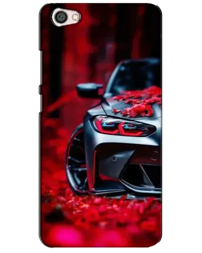 Чехол для Xiaomi Redmi Note 5A с картинкой «Спортивная BMW и цветы» Чехол для Xiaomi Redmi Note 5A с картинкой «Спортивная BMW и цветы»