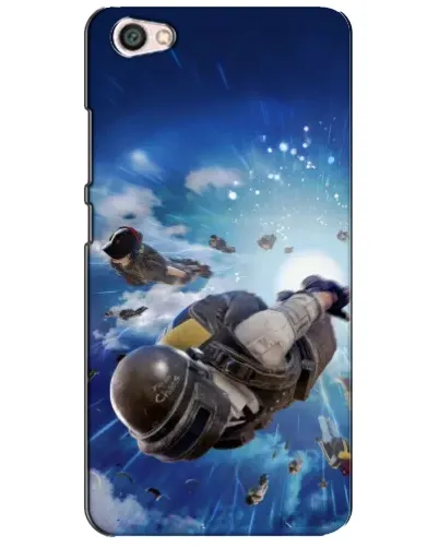 Чехол для Xiaomi Redmi Note 5A с картинкой «Десант PUBG — прыжок»