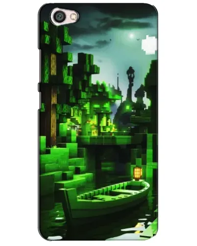 Чехол для Xiaomi Redmi Note 5A с картинкой «Minecraft лесной пейзаж»