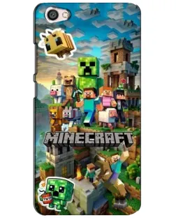 Чехол для Xiaomi Redmi Note 5A с картинкой «Замок Minecraft»