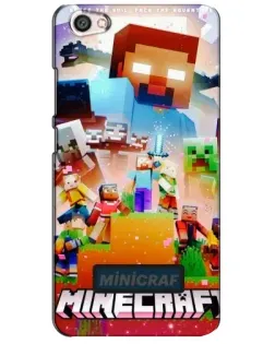 Чехол для Xiaomi Redmi Note 5A с картинкой «Minecraft герои игры»