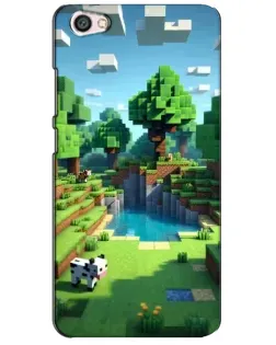 Чехол для Xiaomi Redmi Note 5A с картинкой «Minecraft летний день»