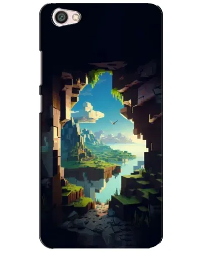 Чехол для Xiaomi Redmi Note 5A с картинкой «Вид из пещеры»