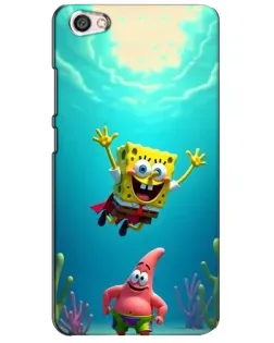Чехол для Xiaomi Redmi Note 5A с картинкой «Спанч Боб под водой»