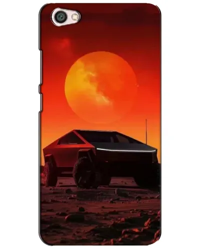 Чехол для Xiaomi Redmi Note 5A с картинкой «Cybertruck на Марсе»