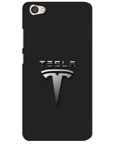 Чехол для Xiaomi Redmi Note 5A с картинкой «Стальной логотип Tesla»