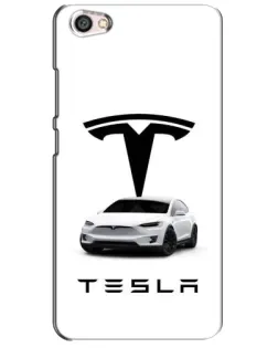 Чехол для Xiaomi Redmi Note 5A с картинкой «Tesla White Style» Чехол для Xiaomi Redmi Note 5A с картинкой «Tesla White Style»
