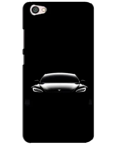 Чехол для Xiaomi Redmi Note 5A с картинкой «Фары Tesla Night»