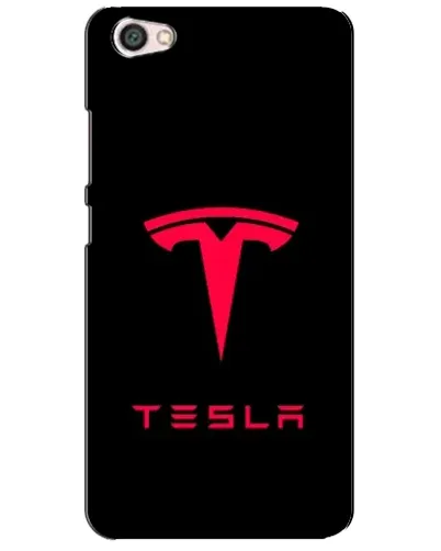 Чехол для Xiaomi Redmi Note 5A с картинкой «Tesla Red Logo»