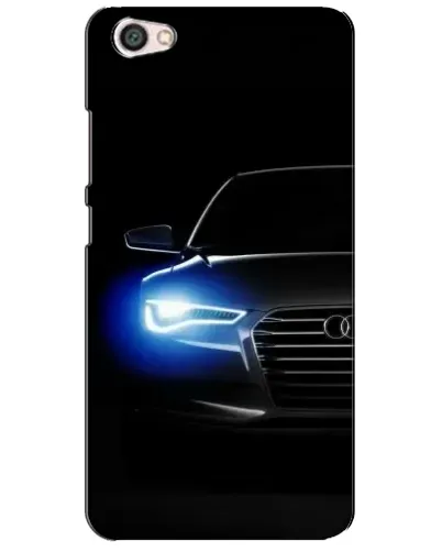 Чехол для Xiaomi Redmi Note 5A с картинкой «Неоновый взгляд Audi»