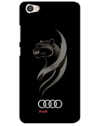 Чехол для Xiaomi Redmi Note 5A с картинкой «Графика — пантера и Audi»