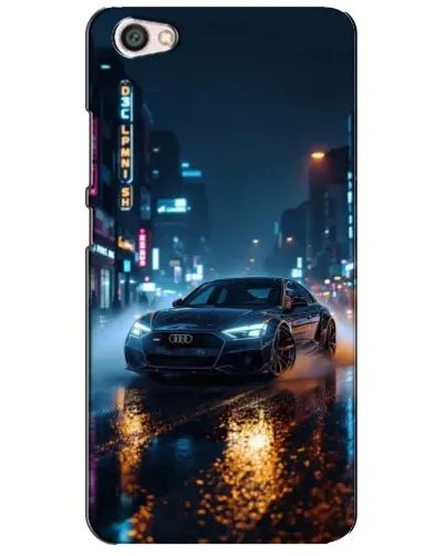 Чехол для Xiaomi Redmi Note 5A с картинкой «Ночной город и Audi»