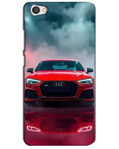 Чехол для Xiaomi Redmi Note 5A с картинкой «Audi RS — красный стиль»