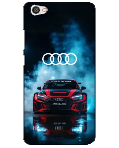 Чехол для Xiaomi Redmi Note 5A с картинкой «Audi Sport — неон»