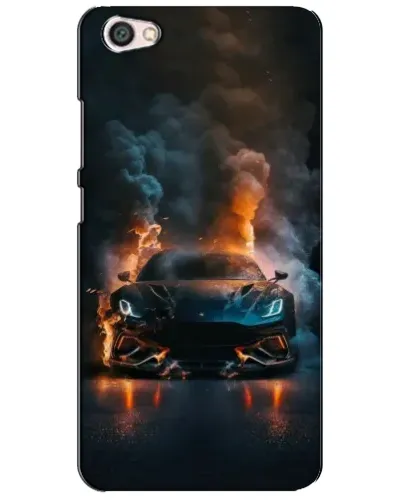 Чехол для Xiaomi Redmi Note 5A с картинкой «Lamborghini дымная эстетика»