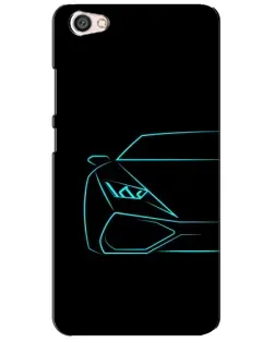 Чехол для Xiaomi Redmi Note 5A с картинкой «Голубой силуэт Lamborghini» Чехол для Xiaomi Redmi Note 5A с картинкой «Голубой силуэт Lamborghini»