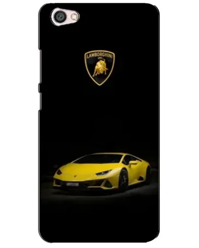 Чехол для Xiaomi Redmi Note 5A с картинкой «Lamborghini желтый акцент»