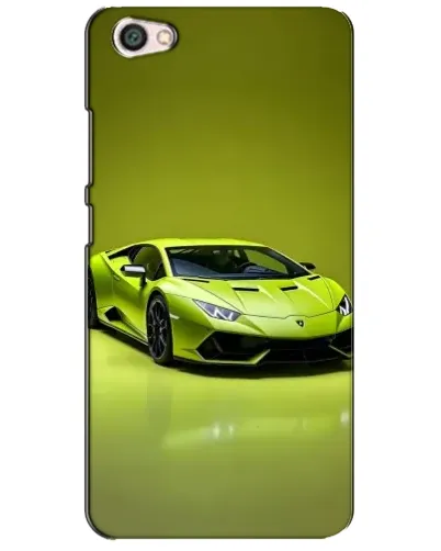 Чехол для Xiaomi Redmi Note 5A с картинкой «Салатовый Lamborghini Huracan»