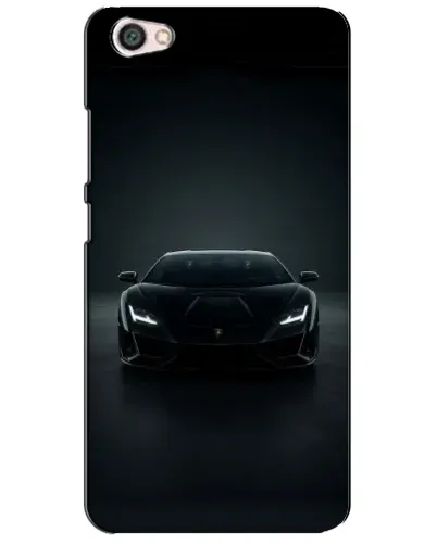 Чехол для Xiaomi Redmi Note 5A с картинкой «Черный Lamborghini Aventador»