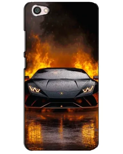 Чехол для Xiaomi Redmi Note 5A с картинкой «Lamborghini в огне»