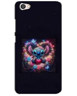 Чехол для Xiaomi Redmi Note 5A с картинкой «Stitch в цветах»