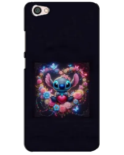Чехол для Xiaomi Redmi Note 5A с картинкой «Stitch в цветах»