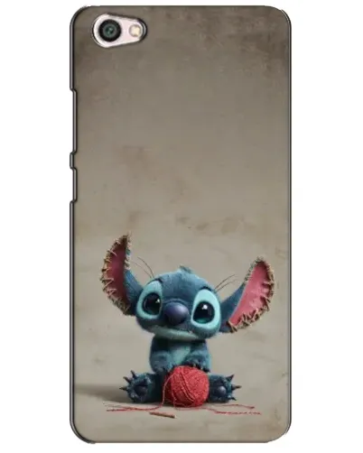 Чехол для Xiaomi Redmi Note 5A с картинкой «Стич на коричневом фоне»