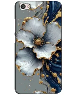 Чехол для Xiaomi Redmi Note 5A с картинкой «Белый цветок и золотой флюид» Чехол для Xiaomi Redmi Note 5A с картинкой «Белый цветок и золотой флюид»