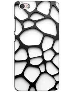 Чехол для Xiaomi Redmi Note 5A с картинкой «Белая объемная сетка» Чехол для Xiaomi Redmi Note 5A с картинкой «Белая объемная сетка»