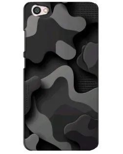 Чехол для Xiaomi Redmi Note 5A с картинкой «Темный абстрактный камуфляж»