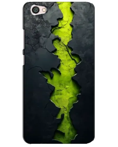 Чехол для Xiaomi Redmi Note 5A с картинкой «Салатовый разлом скалы»