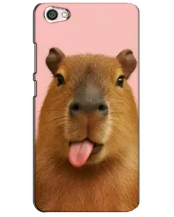 Чехол для Xiaomi Redmi Note 5A с картинкой «Капибара с языком» Чехол для Xiaomi Redmi Note 5A с картинкой «Капибара с языком»