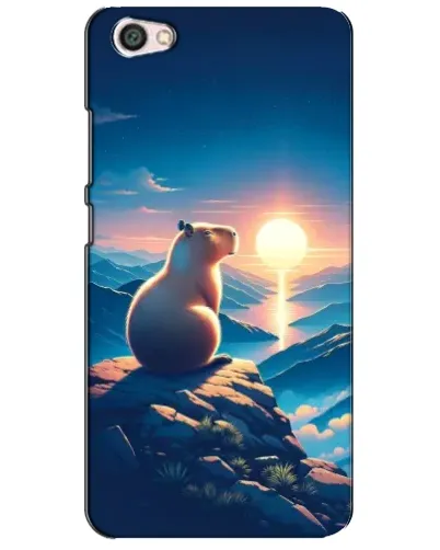 Чехол для Xiaomi Redmi Note 5A с картинкой «Закат солнца с капибарой» Чехол для Xiaomi Redmi Note 5A с картинкой «Закат солнца с капибарой»