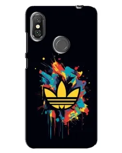 Чехол для Xiaomi Redmi Note 6 Pro с картинкой «Adidas Splash» Чехол для Xiaomi Redmi Note 6 Pro с картинкой «Adidas Splash»