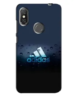 Чехол для Xiaomi Redmi Note 6 Pro с картинкой «Adidas Water Drops» Чехол для Xiaomi Redmi Note 6 Pro с картинкой «Adidas Water Drops»