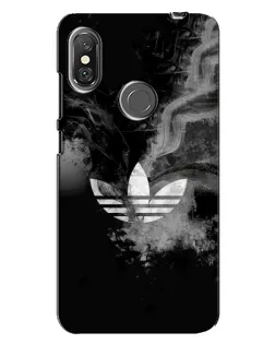 Чехол для Xiaomi Redmi Note 6 Pro с картинкой «Абстрактный дым Adidas» Чехол для Xiaomi Redmi Note 6 Pro с картинкой «Абстрактный дым Adidas»