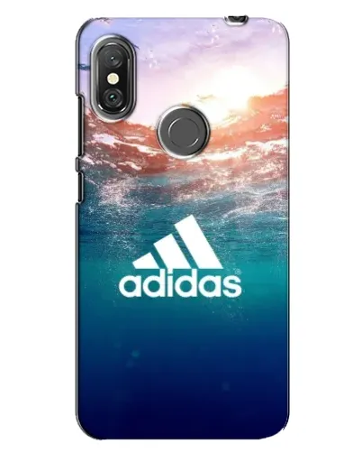 Чехол для Xiaomi Redmi Note 6 Pro с картинкой «Океанская глубина адидас» Чехол для Xiaomi Redmi Note 6 Pro с картинкой «Океанская глубина адидас»