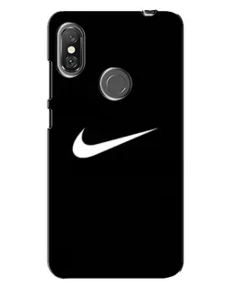Чехол для Xiaomi Redmi Note 6 Pro с картинкой «Минималистический Найк»