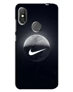Чехол для Xiaomi Redmi Note 6 Pro с картинкой «Nike в стиле граффити»