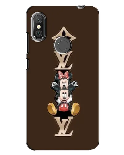 Чехол для Xiaomi Redmi Note 6 Pro с картинкой «LV и Микки Маус» Чехол для Xiaomi Redmi Note 6 Pro с картинкой «LV и Микки Маус»