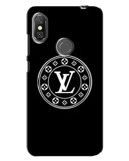 Чехол для Xiaomi Redmi Note 6 Pro с картинкой «LV — печать стиля»