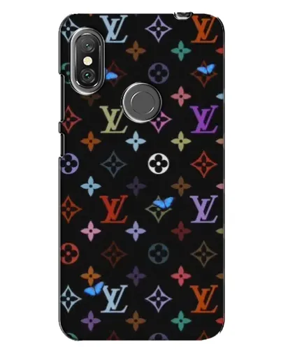 Чехол для Xiaomi Redmi Note 6 Pro с картинкой «Цветная монограмма LV» Чехол для Xiaomi Redmi Note 6 Pro с картинкой «Цветная монограмма LV»